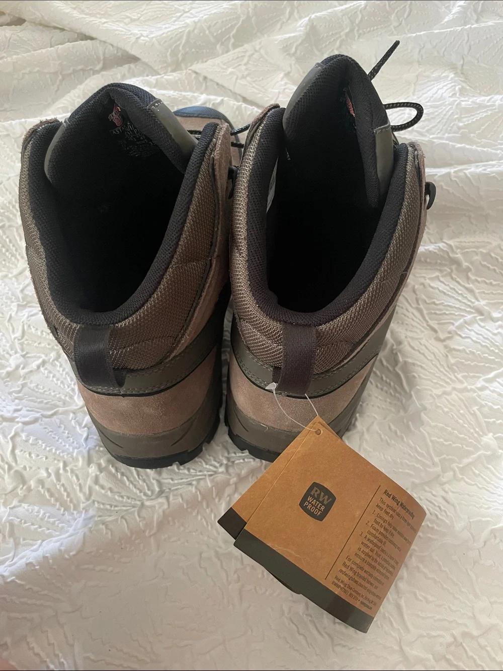 TRUHIKER 11.5 Red Wings  Waterproof Puncture & Slip Resistant  Safety Toe Hiker